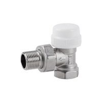 PHA-029 G1/2 WZ PN10 DN15 Termostatyczny zawór grzejnikowy katowy z nastawą wstępną Szereg F PN-EN 215:2005 + A1:2006