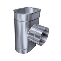 Trójnik 90' MK ŻARY PR TRSZOBI 120x230 mm x 160 mm