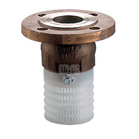 Kosz ssawny kołnierzowy, zamknięcie grzybkowe wspomagane sprężyną, typ 302Z, DN 65, PN16