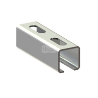 Szyna montażowa NICZUK XPSZA, gr. 2 mm, dł. 4000 mm, stal nierdzewna (ocynk lamelarny)