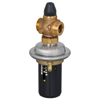 Regulator różnicy ciśnień z ograniczeniem przepływu AVPB PN25 15/25 02-10 gw. pow.