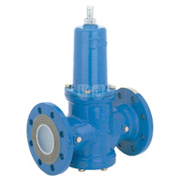 Typ DRVD - zawór redukcyjny do wody, nastawa 2,0 - 8,0 bar, przyłącza kołnierzowe PN16, Pnom=1,6 MPa, tmax=40 st.C. DN 50