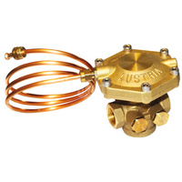 Regulator ciśnienia różnicowego HERZ 4002 FIX, mosiądz DN 50, zakres przepł. 23 kPa