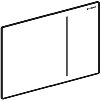 Przycisk uruchamiający Geberit Sigma70 do spłukiwania dwudzielnego: Szczotkowany, powlekany easy-to-clean