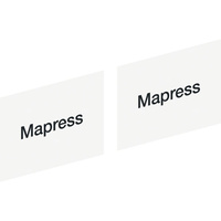 Naklejka identyfikacyjna - Mapress (zestaw 2 szt)