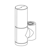 Zeparo obrotowy ZTVI 32-Separator powietrza z izolacją