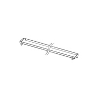 TECEdrainline - Ruszt prosty plate 800 mm