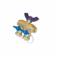 Grupa napełniająca do instalacji solarnych/ instalacji grup pomp itp. CU-KVSR 15x1 QUICK FILL DN12 THREAD 3/4"EC COPPE R FITTING 15MM