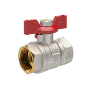 SENA VA30 zawór kulowy 1/2 GW-GW uchwyt motylkowy