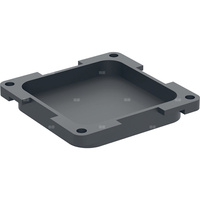 Zaślepka do gniazdka elektrycznego, do szafki z lustrem Geberit ONE (od roku produkcji 2021): Czarny mat