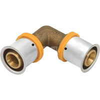 Kolano 90' mosiężne ultraPRESS - 16