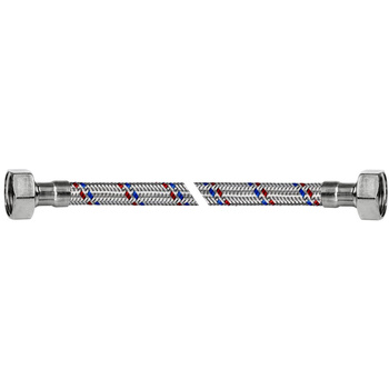 QIK Wąż elastyczny w oplocie INOX 1/2 - 1/2 15 NN DN8