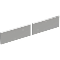 Zestaw frontów szuflad do dolnej szafki pod umywalkę GEBERIT iCon, kol. platynowy szer.1200 mm