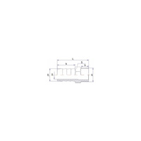 Złącze dwójnik proste RUMET wężyk Mosiądz niklowany 3/8'' x 8 mm (GW)