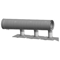 Kolektor koncentryczny DN 300/400 dla kaskady 4 kotłów Victrix Pro V2 150