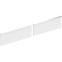 Zestaw frontów szuflad do dolnej szafki pod dwie umywalki GEBERIT iCon, kol. biały szer.1200 mm