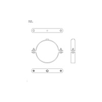 Obejma mocująca NICZUK PST 320-325 mm 300G3/4
