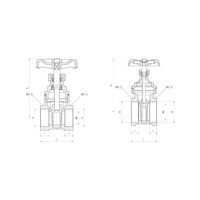 Zawór wodny PERFEXIM PHA-022 GW 3/4'' x GW DN 20