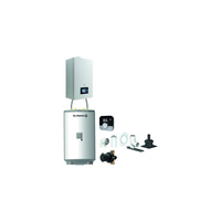 Pakiet - Kocioł gazowy jednofunkcyjny DE DIETRICH Virtuens Smart 24 kondensacyjny wiszący 3.3 - 26.1 kW + RegulatorSMART TC + Zestaw powietrzno-spalinowy szachtowyBazowy PP/Alu fi 60/100 na fi 80 + Zasobnik c.w.uAQUAvie150 + Filtr magnetyczny XS90 A