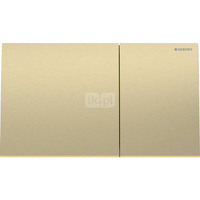 Przycisk uruchamiający Geberit Sigma70, przedni, stal nierdzewna mosiądz, prostokątny