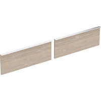 Zestaw frontów szuflad do dolnej szafki pod umywalkę GEBERIT iCon, kol. dąb szer.1200 mm