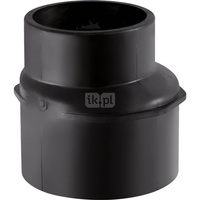 Zwężka niesymetryczna GEBERIT Silent-db20 redukcja, PE / polietylen, 110 mm, DN 100 x 75 mm x DN 70 (króciec)