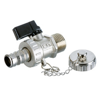 Zawór kulowy spustowy 1/2'' STRONG