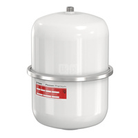 Naczynie wzbiorcze wiszące FLAMCO MEIBES Flexcon Premium, pojemność 18 l 0.5-, 3 bar / 120'C fi3/4'', kolor biały, do instalacji chłodn.C.O.