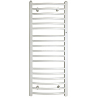 Grzejnik drabinkowy INSTAL-PROJEKT AMBRA R, wym. 1394 x 550 mm, kolor biały/white silk, moc 607W