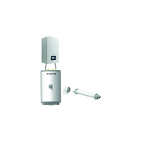 Pakiet - Kocioł gazowy jednofunkcyjny DE DIETRICH Virtuens Smart 15 kondensacyjny wiszący 2.6 - 16.3 kW+ Zestaw powietrzno-spalinowyKoncentryczny PP/Alu fi 60/100 + Zasobnik c.w.uAQUAvie125
