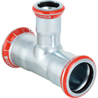 Trójnik GEBERIT Mapress C-Stahl redukcja 90' stal (ocynk) 88.9 mm x 35 mm x 88.9 mm MZ