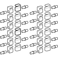 Zestaw podpórek Geberit do szklanej półki do dolnej szafki (12 szt.)