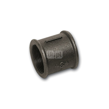 Mufa SANHA 272#, żeliwo (czarny), 1 1/2'' (GW)