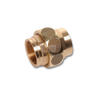 Śrubunek SANHA 272 trzyczęściowy, mosiądz, 2'' (GW)