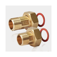 Półśrubunek FITTING STANDARD, mosiądz, 1'' x 3/4'' (GZ x GW)