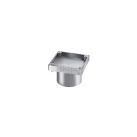 Rewizja ze stali nierdzewnej V2A z zamkniętą, przykręcaną pokrywą ze stali nierdzewnej, gazoszczelna