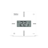 Przewodowy regulator pokojowy R-X do listwy L-X i L-12 dedykowany biały