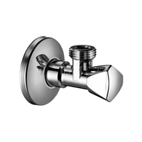 Zawór kątowy SANLAND 1/2"x 1/2" chrom