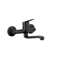 Bateria SPARC umywalkowa, ścienna, black