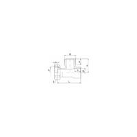 Śrubunek nakrętny 90° RUMET Mosiądz R 5/4'' x 5/4'' x 1/2''