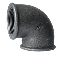 Kolano nakrętne czarne 1''X3/4'' A1 STRONG