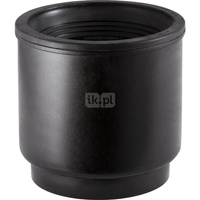 Kielich podłączeniowy GEBERIT HDPE, PE / polietylen, 110 mm x 120 mm (króciec x mufa wciskowa) z uszczelką