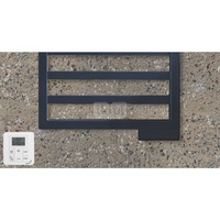 Grzejnik drabinkowy ZEHNDER Quaro, wym. 1433 x 600 mm, kolor inox, moc 572W