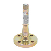 Kołnierz stalowy szyjkowy DN20 x króciec z gwintem (GZ) stoż. 3/4" pod reduktor