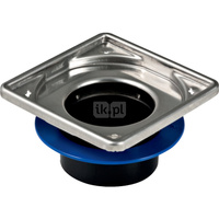 Element górny Geberit z ramką kratki do wpustu podłogowego 8 x 8 cm: 8x8cm,