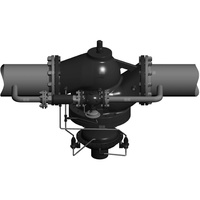 Pilotowy zawór sterujący PCV-VFQ 21, PN 16, DN 150, 320.00 m³/h, kołnierz