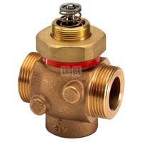 Zawór regulacyjny dwudrożny DANFOSS VM2, DN 15 (GZ metryczny x GZ metryczny), PN 25, Kvs: 1 m3/h