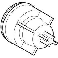 Zawór zwrotny Geberit do głowicy tryskaczowej