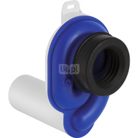 Syfon pisuarowy Geberit, wylot poziomy: d=50mm, Biały-alpin