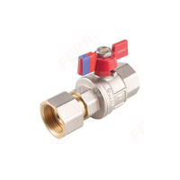 Zawór kulowy FERRO F-POWER 3/4'' GW, uchwyt: motylek